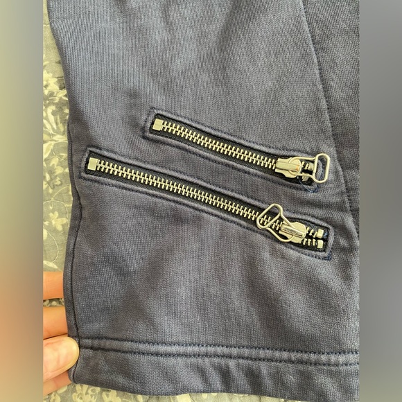 * 2 for 30 * Navy Moto Jacket - Picture 3 of 10